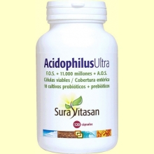 Acidophilus Ultra - 120 Cápsulas - Sura Vitasan