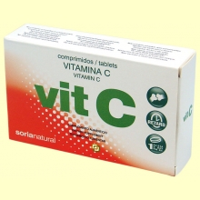 Vitamina C - 36 comprimidos - Soria Natural
