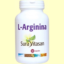 L-Arginina - 50 cápsulas - Sura Vitasan