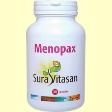 Menopax - Trastornos menopausia - 30 cápsulas - Sura Vitasan