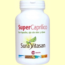 Súper Caprílico - Candidiasis - 120 cápsulas - Sura Vitasan