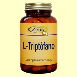 L-Triptofano 635 Ze - 90 cápsulas - Zeus Suplementos