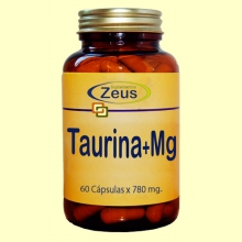 Taurina + Magnesio - 60 cápsulas - Zeus Suplementos 