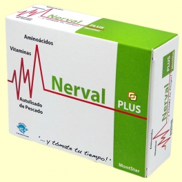 Nerval Plus - Para calmar los nervios - 45 cápsulas - MontStar