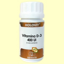 Holovit - Vitamina D3 400UI - 50 capsulas - Equisalud