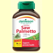 Prostease - Saw Palmetto 125 mg - 30 + 30 cápsulas - Jamieson