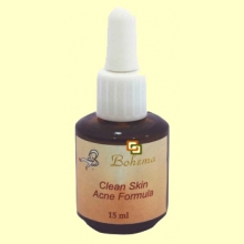 Clean Skin Acne Formula - Tratamiento para piel limpia anti acné - 15 ml - Bohema