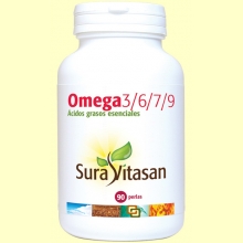 Omega 3-6-7-9 - Sura Vitasan - 90 perlas