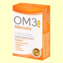 OM3 Memoria - 15 perlas + 15 cápsulas - Super Diet