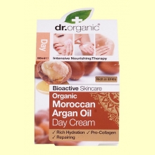 Crema de Día Aceite de Argán Marroquí Bio - 50 ml - Dr.Organic 
