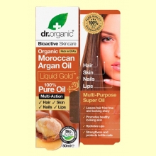 Aceite Puro de Argán Marroquí Bio - 50 ml - Dr.Organic