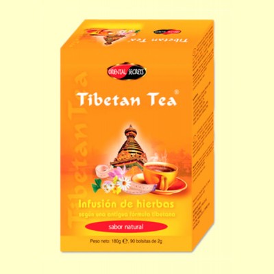 Tibetan Tea - 90 bolsitas - Sabor Natural