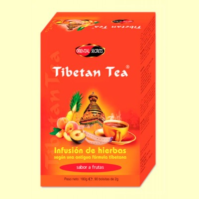 Tibetan Tea - 90 bolsitas - Sabor Frutas
