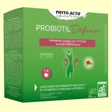 Probiotil Defensa - Sistema Inmunitario - 3 cepas de bacterias lácticas - 14 sobres - Phyto Actif