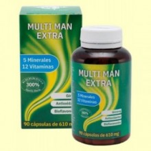 MultiMan Extra - Complejo Vitamínico - 90 cápsulas - Espadiet