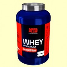 Whey Premium Competition Vainilla - Crecimiento Muscular - 1 kg - Mega Plus