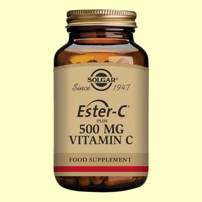 Ester C Plus 500 mg - Solgar - 100 cápsulas vegetales