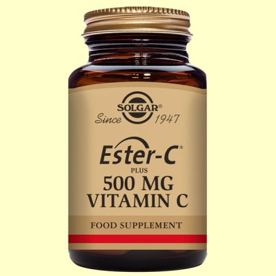 Ester C Plus 500 mg - Solgar - 50 cápsulas vegetales