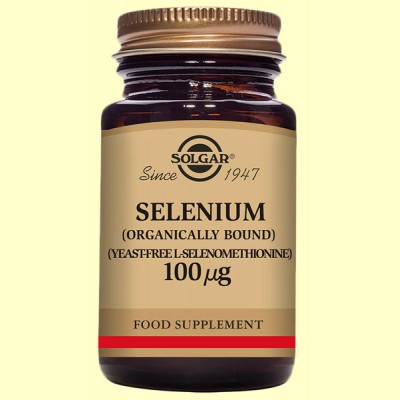 Selenio 100 μg - 100 comprimidos - Solgar