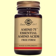 Amino 75 - Aminoácidos - Solgar - 90 cápsulas
