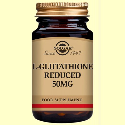 L-Glutatión 50 mg - Aminoácidos - Solgar - 30 cápsulas