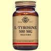 L-Tirosina 500 mg - Aminoácidos - Solgar - 50 cápsulas