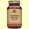 Taurina 500 mg - 50 cápsulas - Solgar