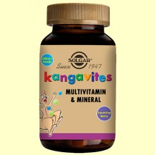 Kangavites Frutas del bosque- Infantil - Solgar - 60 com.