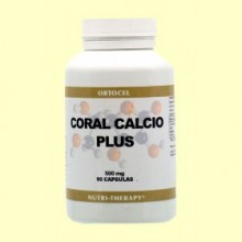 Coral Calcio Plus - 90 Cápsulas - Ortocel