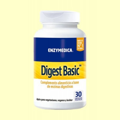Digest Basic - 30 Cápsulas - Enzymedica