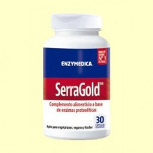 Serra Gold - 30 Cápsulas - Enzymedica
