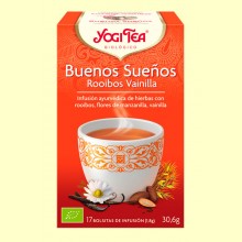 Buenas Noches Rooibos Vainilla Bio - 17 infusiones - Yogi Tea