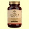Vitamina A Seca con Vitamina C - 100 comprimidos - Solgar