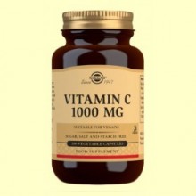 Vitamina C 1000 mg - 100 cápsulas vegetales - Solgar