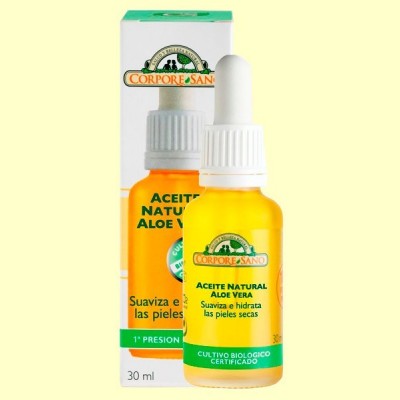 Aceite Natural Aloe Vera - 30 ml - Corpore Sano