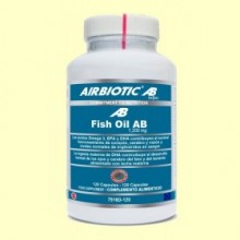 Fish Oil AB 1200 mg - Aceite Pescado - 120 cápsulas - Airbiotic