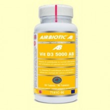 Vitamina D3 5000 AB - 90 tabletas - Airbiotic