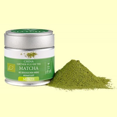 Té Verde Matcha Bio con Aroma a Menta - 30 gramos - D&B