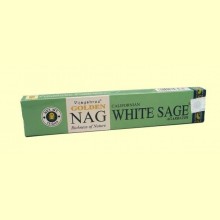 Incienso Nag White Sage - 15 g - Vijayshree