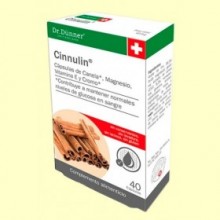 Cinnulin Canela - Niveles de azúcar - 40 cápsulas - Dr Dünner