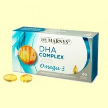 DHA Complex + Omega 3 - 60 perlas - Marnys