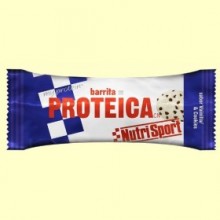 Barrita Proteica - Sabor Vainilla & Cookies - 46 gramos - NutriSport