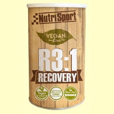 Vegan R3:1 Recovery - Recuperación - 600 gramos - Nutrisport
