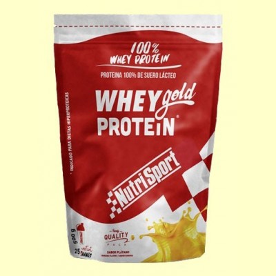 Whey Gold Protein Yogur Plátano - 500 gramos - Nutrisport