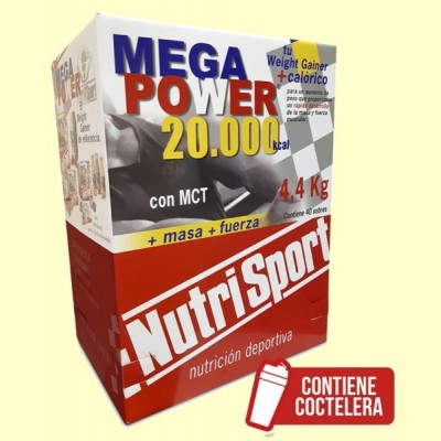 Mega Power Batido Chocolate - 40 sobres - NutriSport