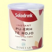 Solodrink Té rojo Pu-erh - 150 gramos - Laboratorios Dimefar