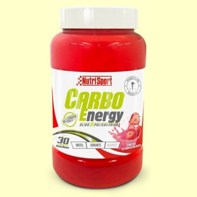 Carbo Energy Fresa - Oligosacaridos - 1650 gramos - NutriSport