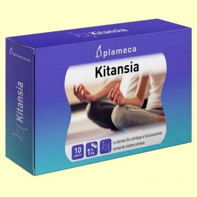 Kitansia - Ansiolítico natural - 10 cápsulas - Plameca