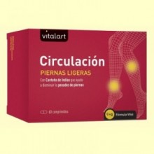Circulación - Piernas Ligeras - 60 comprimidos - Vitalart