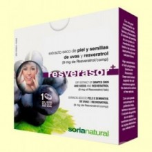 Resverasor Plus - 28 comprimidos - Soria Natural